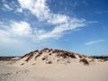 Italy, Sardinia, Carbonia Iglesias, Porto Pino, the dunes beach Royalty Free Stock Photo