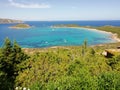 Italy sardinia ladscape capo coda cavallo bay Royalty Free Stock Photo