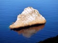 Italy, Sardinia, panoramic view on the sea rocks de il Morto l`Agusteri Royalty Free Stock Photo