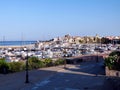 Italy, Sardinia, Portoscuso, view of the marine port