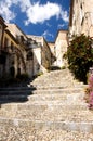 Italy Scalea Village Stairs