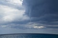 Italy Sicily, Aeolian Islands, Lipari, tornado Royalty Free Stock Photo