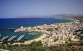 Italy, Sicily, Castellamare del Golfo village. Royalty Free Stock Photo