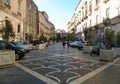 Italy, Sicily, Catania, Via Teatro Massimo Royalty Free Stock Photo