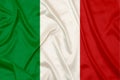 Italy Silk flag