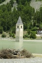 Italy, South Tyrol, sunken village