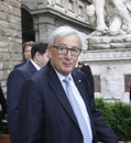 Italy, The State of the Union, Florence, Palazzo Vecchio, Jean Claude Juncker speaks in Florence.