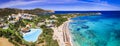 Sardegna island beaches and resorts. Italy summer holidays