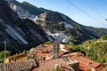 Italy. Tuscany. Carrara. The white marble quarries