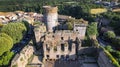 Italy travel and landmarks. Famous historic Etruscan city Nepi in Tuscia, Viterbo province Royalty Free Stock Photo