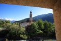 Italy, Trrentino Alto Adige region,Val Venosta, the village of Glorenza.