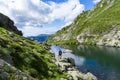 Walk to the Brutto lake