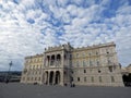 Italy, Trieste, the main square and the prefecture Royalty Free Stock Photo