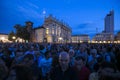 Italy - Turin - The drone show for San Giovanni celebration