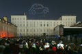 Italy - Turin - The drone show for San Giovanni celebration