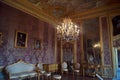 Italy, Turin royal palace Stupinigi, breakfast room Royalty Free Stock Photo