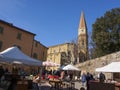 Italy, Tuscany, Arezzo, antique market.