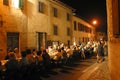 Italy,Tuscany,Florence, The Bagno a Ripoli village, dinner for the road