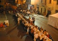 Italy,Tuscany,Florence, The Bagno a Ripoli village, dinner for the road