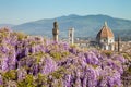 Italy, Tuscany, Florence, the Bardini garden. Royalty Free Stock Photo