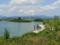 Italy, Tuscany, Florence. The Bilancino lake.