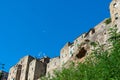 Italy, tuscany, Pitigliano, the city walls Royalty Free Stock Photo