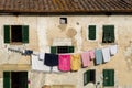 Italy, Tuscany, the province of Florence, Greve in Chianti, old town palace