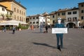 Italy, Tuscany, the province of Florence, Greve in Chianti, the town square
