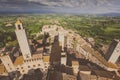 Italy, Tuscany. San Gimignano Royalty Free Stock Photo