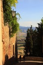 Italy, Tuscany, Siena, Pienza village. Royalty Free Stock Photo