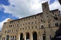 Italy, Tuscany, Volterra, April 2017, view of the town hall building