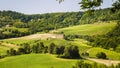 Italy,Umbria,Orvieto,the landscape - farm on the hill