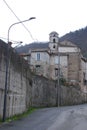 The urban landscape of Giffoni Valle Piana,Italy,February 27,2024. Royalty Free Stock Photo