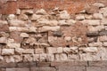 Italy, Venice, ancient brick wall Royalty Free Stock Photo