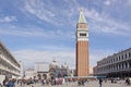 Italy. Venice. Bell Tower of San Marco - St Mark's Campanile