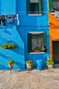 Italy Venice Burano island Royalty Free Stock Photo