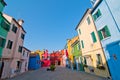 Italy Venice Burano island Royalty Free Stock Photo