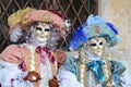 Italy, Venice Carnival: noble couple