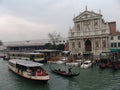 Italy. Venice. Church degli Scalzi or Santa Maria di Nazareth