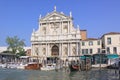 Italy. Venice. Church degli Scalzi or Santa Maria di Nazareth