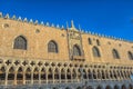 The Doge`s Palace and Cathedral of San Marco, Venice, Italy Royalty Free Stock Photo