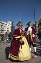 Italy, Venice - February 23, 2019: the most popular carnival in Europe