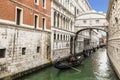 Italy, Venice. Gondola rides Royalty Free Stock Photo