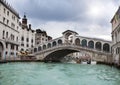 Italy. Venice. Grand Canal with boats Royalty Free Stock Photo