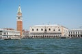ITALY. VENICE - June 20, 2017: pleasure boats floating on the ba Royalty Free Stock Photo