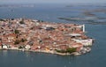 Italy, Venice, Murano Island, aerial view