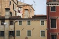 Italy Venice old town building facades Royalty Free Stock Photo