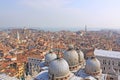 Italy. Venice. St Mark's Basilica. Domes