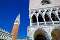 Italy, venice. st. mark's square and campanile Royalty Free Stock Photo