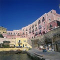 Italy Ventotene Island the harbour